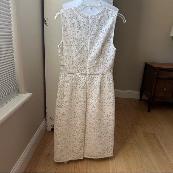 Ann Taylor White Sheath Dress - Picture 3 of 5